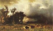 Albert Bierstadt Buffalo Trail oil on canvas